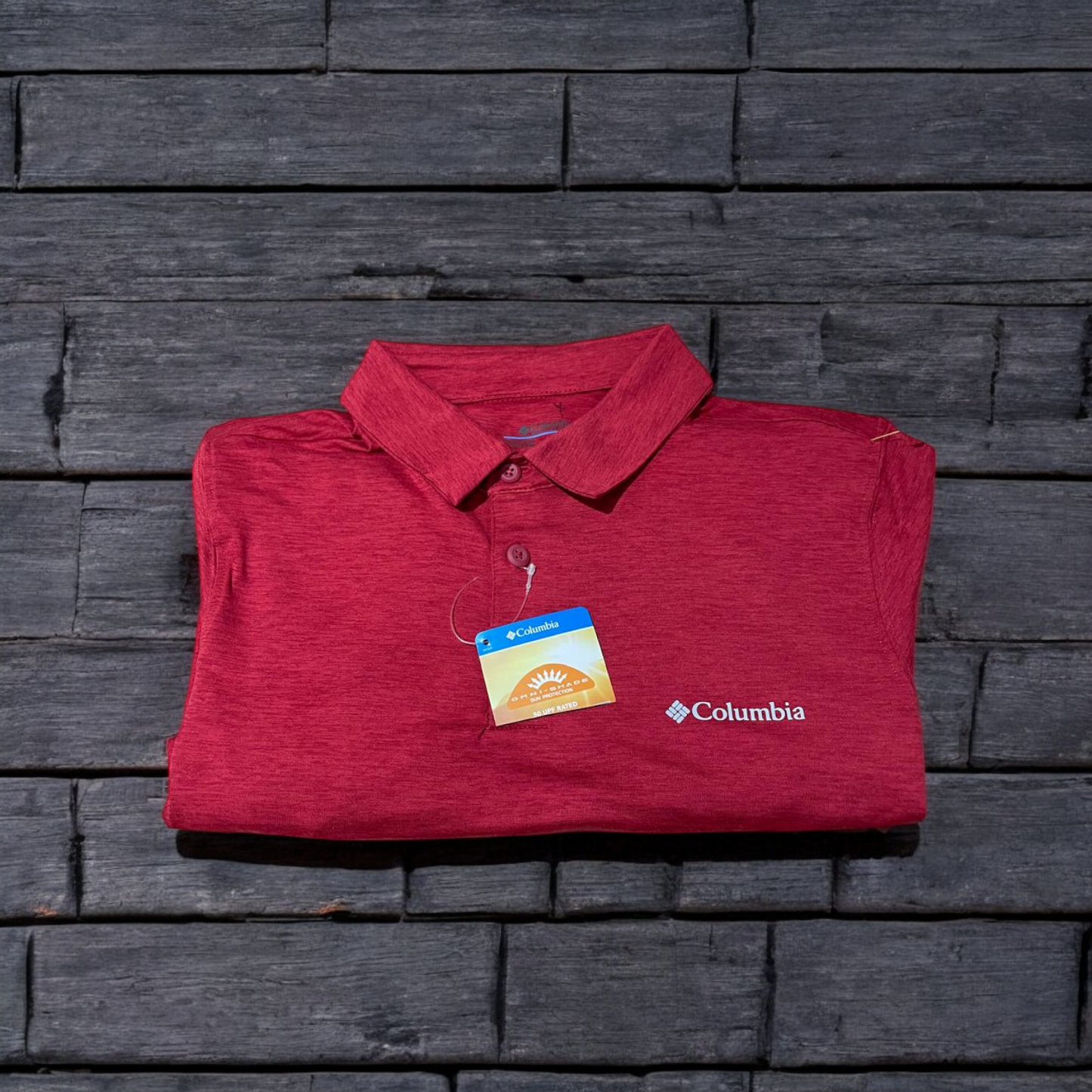 Camisa Columbia manga corta