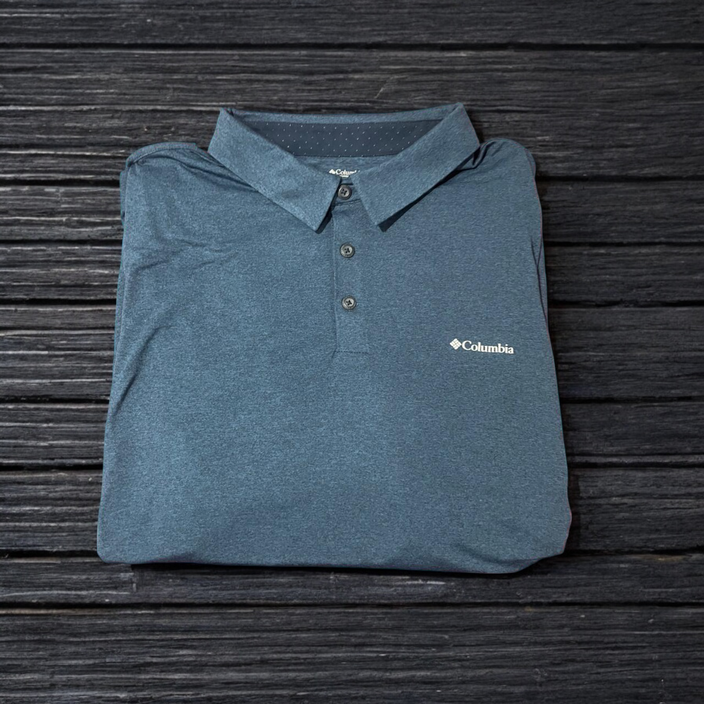 Camisa Columbia manga corta