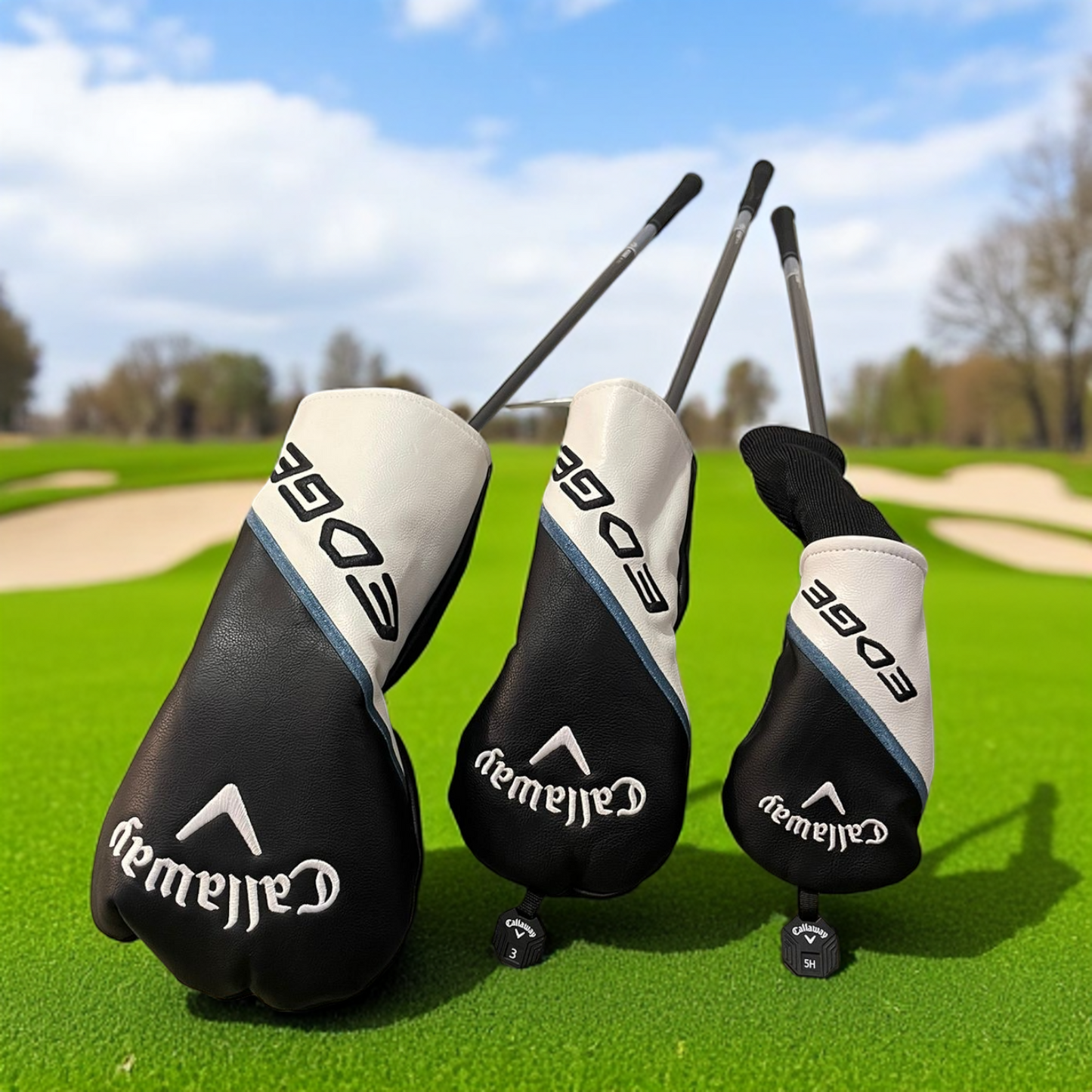 Set Callaway 6-PW, 5H, 3W, Driver + Putter Odyssey